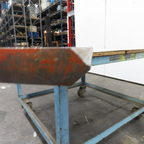 96" Long 90° V-Forming Press Brake Die Punch 6" W 15/16" Thick 1/2" Tang