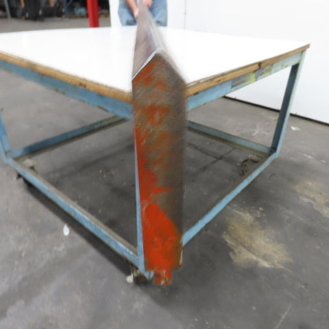 96" Long 90° V-Forming Press Brake Die Punch 6" W 15/16" Thick 1/2" Tang