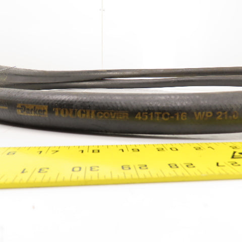 Parker 451TC-16 SAE100R17-16 8' OAL Hydraulic Hose 21.0 Mpa (3000PSI) 25mm 1" ID