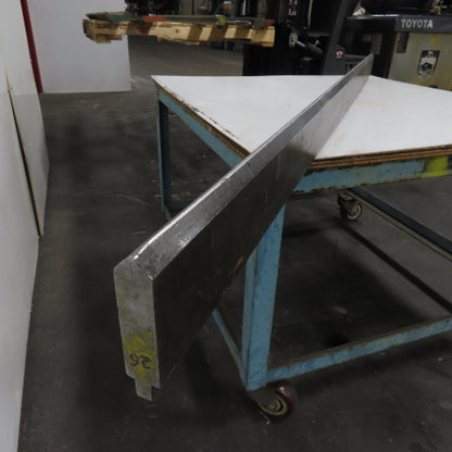 72-1/2" Long 90° V-Forming Press Brake Die Punch 4-1/4" W 1" Thick 1/2" Tang