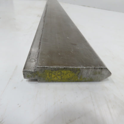 72-1/2" Long 90° V-Forming Press Brake Die Punch 4-1/4" W 1" Thick 1/2" Tang