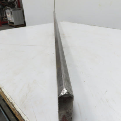 74" Long 90° V-Forming Press Brake Die Punch 4-1/4" W 15/16" Thick 1/2" Tang
