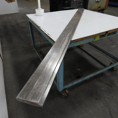 74" Long 90° V-Forming Press Brake Die Punch 4-1/4" W 15/16" Thick 1/2" Tang