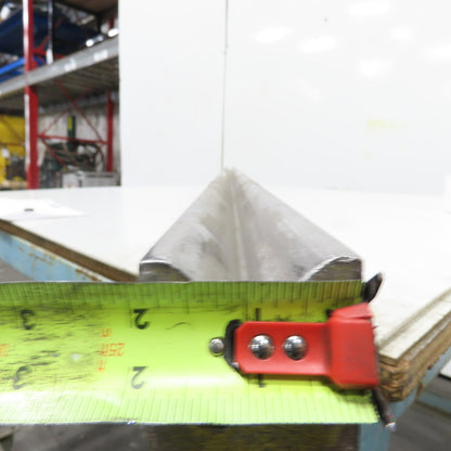72-1/2"L 90° V-Forming Press Brake Die Block 1/2"Tang 1-15/16" Thick 2-7/8" Tall