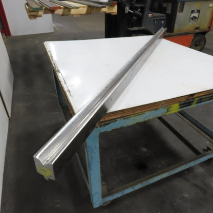 72-1/2"L 90° V-Forming Press Brake Die Block 1/2"Tang 1-15/16" Thick 2-7/8" Tall
