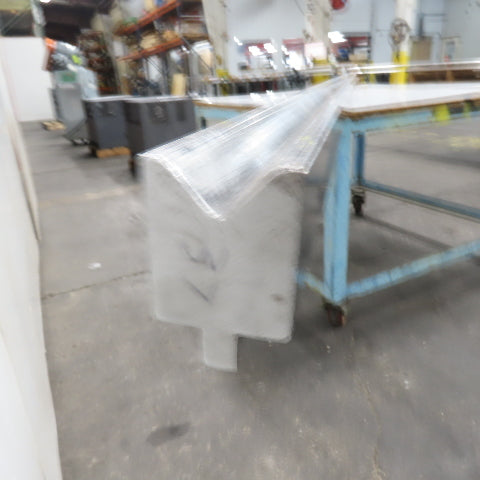 147-5/8" L 90° V-Forming Press Brake Die Block 1/2"Tang 1-7/8" Thick 2-7/8" Tall