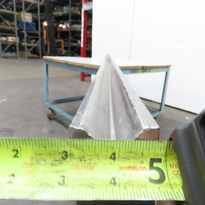 147-5/8" L 90° V-Forming Press Brake Die Block 1/2"Tang 1-7/8" Thick 2-7/8" Tall