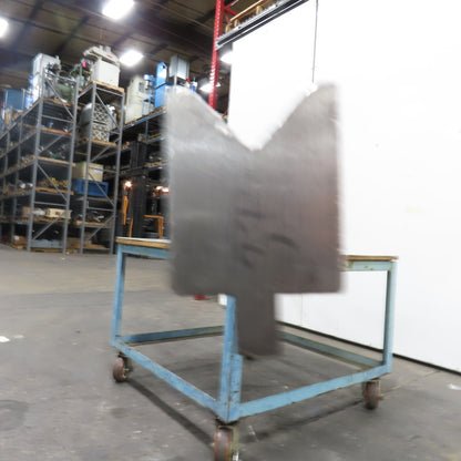 147-5/8" L 90° V-Forming Press Brake Die Block 1/2"Tang 1-7/8" Thick 2-7/8" Tall