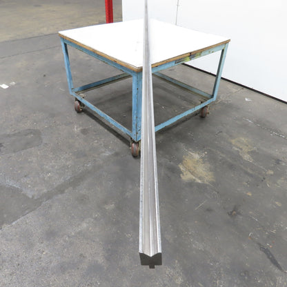 147-5/8" L 90° V-Forming Press Brake Die Block 1/2"Tang 1-7/8" Thick 2-7/8" Tall