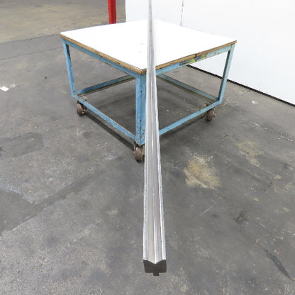 147-5/8" L 90° V-Forming Press Brake Die Block 1/2"Tang 1-7/8" Thick 2-7/8" Tall