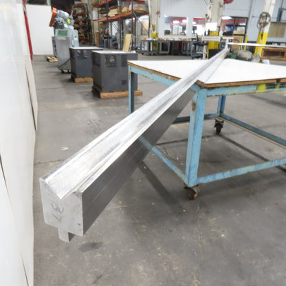 147-5/8" L 90° V-Forming Press Brake Die Block 1/2"Tang 1-7/8" Thick 2-7/8" Tall