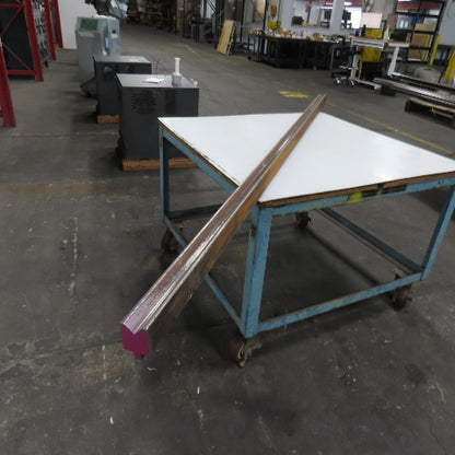 96" L 90° V-Forming Press Brake Die Block 1/2" Tang 1-15/16" Thick 2-7/8" Tall