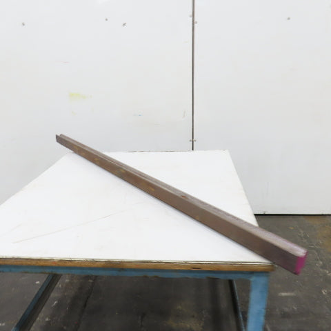 73.25" L 90° V-Forming Press Brake Die Block 1/2"Tang 1-15/16" Thick 2-7/8" Tall