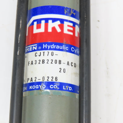 Yuken CJT70-FA32B220B-ACD 1-1/2" Bore 8" Stroke Double Acting Hydraulic Cylinder