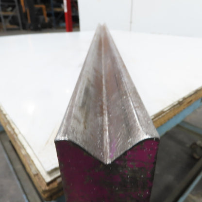 48" L 90° V-Forming Press Brake Die Block 1/2" Tang 1-15/16" Thick 2-7/8" Tall