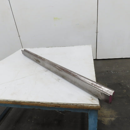 48" L 90° V-Forming Press Brake Die Block 1/2" Tang 1-15/16" Thick 2-7/8" Tall