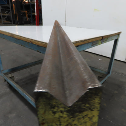 145" L 90° V-Forming Press Brake Die Block 1/2" Tang 1-15/16" Thick 2-7/8" Tall