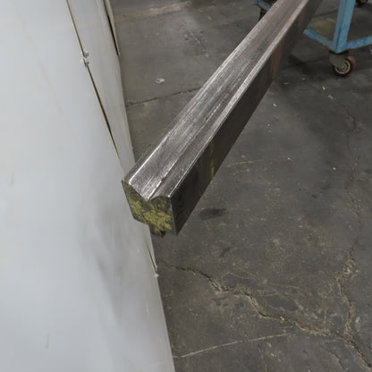 145" L 90° V-Forming Press Brake Die Block 1/2" Tang 1-15/16" Thick 2-7/8" Tall