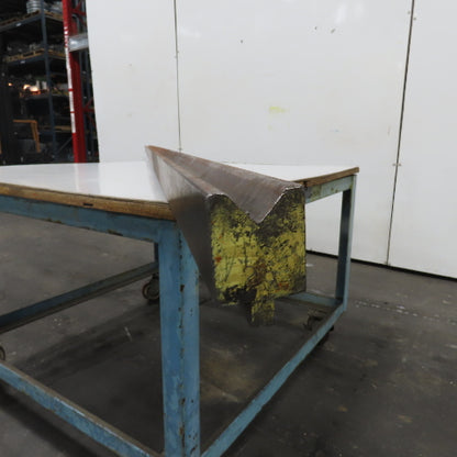 145" L 90° V-Forming Press Brake Die Block 1/2" Tang 1-15/16" Thick 2-7/8" Tall
