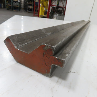 51" L 90° V-Forming Press Brake Gooseneck Die Punch 1/2" Tang 4-1/4" Tall