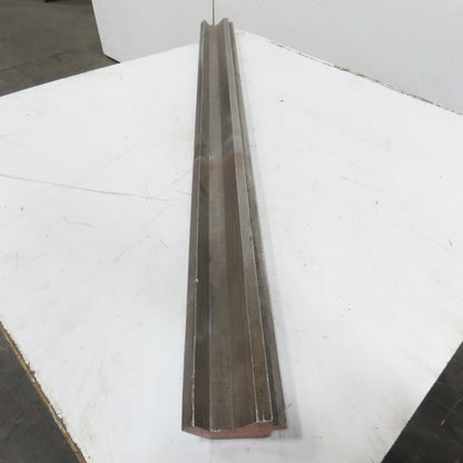 51" L 90° V-Forming Press Brake Gooseneck Die Punch 1/2" Tang 4-1/4" Tall