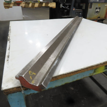 51" L 90° V-Forming Press Brake Gooseneck Die Punch 1/2" Tang 4-1/4" Tall