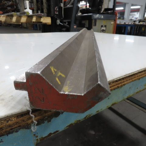 51" L 90° V-Forming Press Brake Gooseneck Die Punch 1/2" Tang 4-1/4" Tall