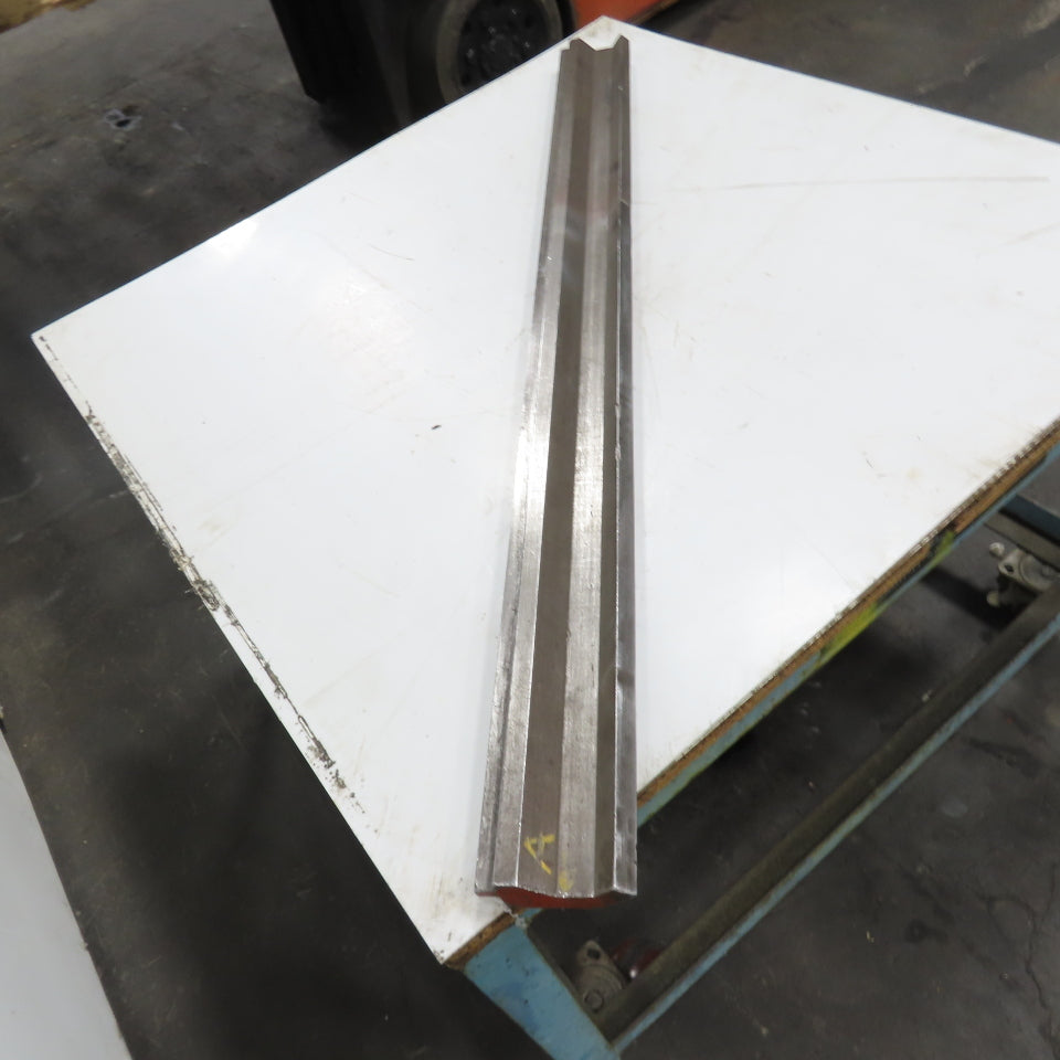 51" L 90° V-Forming Press Brake Gooseneck Die Punch 1/2" Tang 4-1/4" Tall