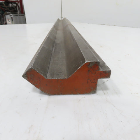 51" L 90° V-Forming Press Brake Gooseneck Die Punch 1/2" Tang 4-1/4" Tall