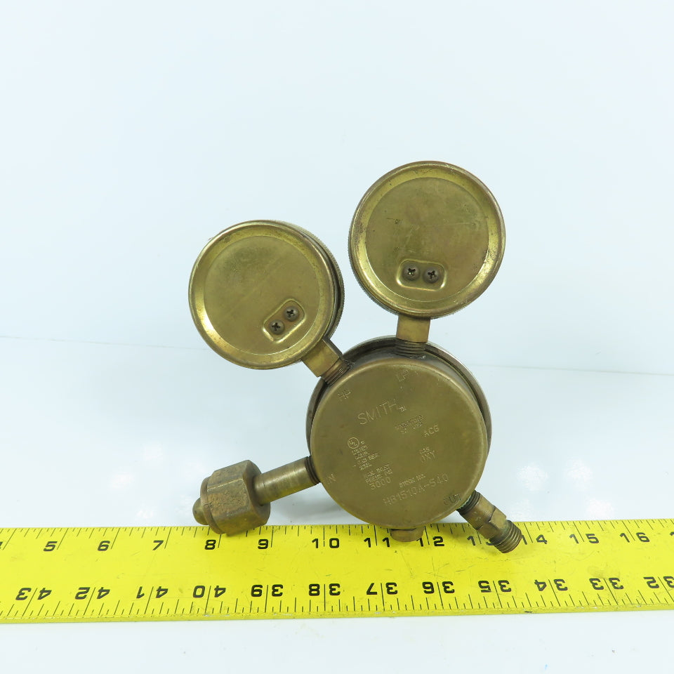 Smith HB1510A-540 Oxygen & Acetylene Compressed Gas Pressure Regulator 3000PSI
