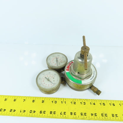 Smith HB1510A-540 Oxygen & Acetylene Compressed Gas Pressure Regulator 3000PSI