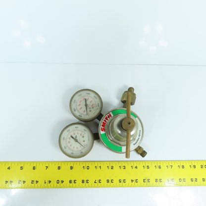 Smith HB1510A-540 Oxygen & Acetylene Compressed Gas Pressure Regulator 3000PSI