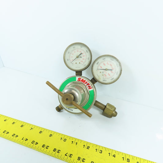 Smith HB1510A-540 Oxygen & Acetylene Compressed Gas Pressure Regulator 3000PSI