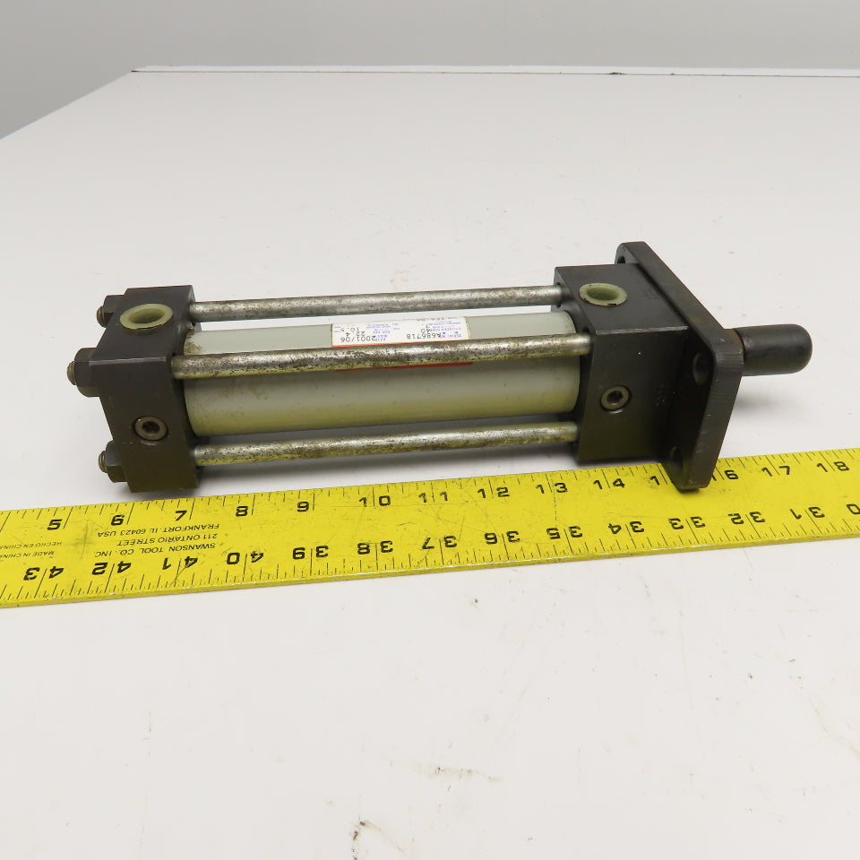Toyooki TFA-SA 40mm Bore 100mm Stroke Double Acting Hydraulic Cylinder