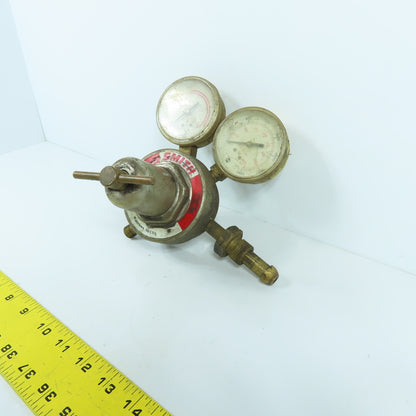 Smith HB1521-510 Oxygen & Acetylene Compressed Gas Pressure Regulator 400PSI