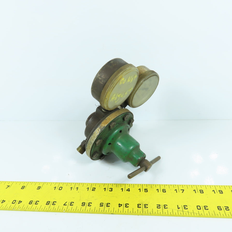 Smith H1510A-540 Oxygen & Acetylene Compressed Gas Pressure Regulator 3000PSI