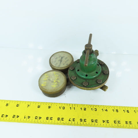 Smith H1510A-540 Oxygen & Acetylene Compressed Gas Pressure Regulator 3000PSI