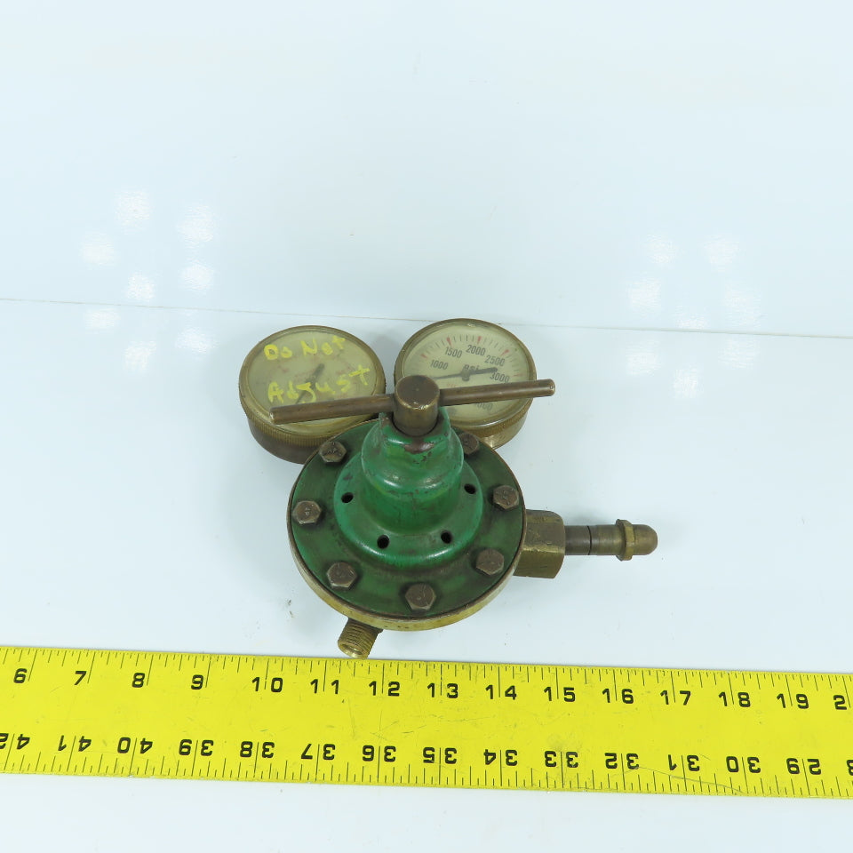 Smith H1510A-540 Oxygen & Acetylene Compressed Gas Pressure Regulator 3000PSI