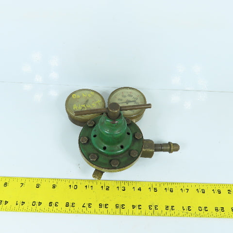 Smith H1510A-540 Oxygen & Acetylene Compressed Gas Pressure Regulator 3000PSI