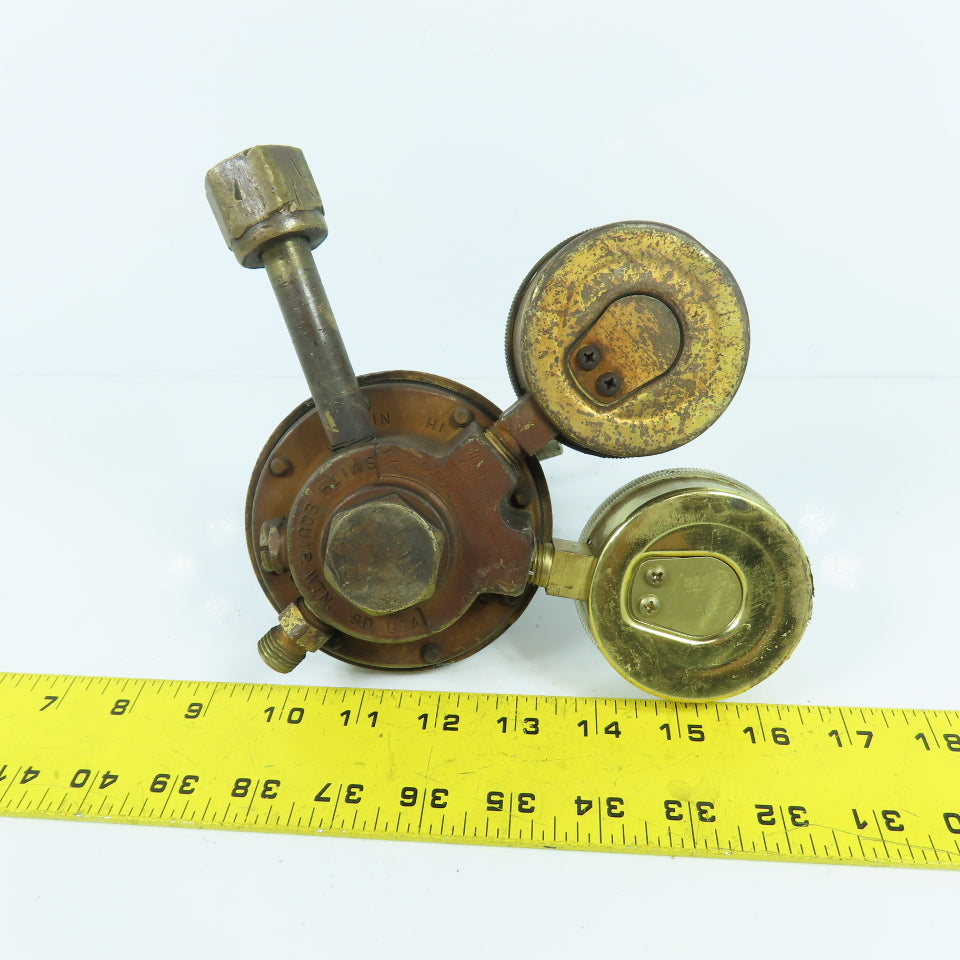 Smith H1530A-580 Oxygen & Acetylene Compressed Gas Pressure Regulator 3000PSI
