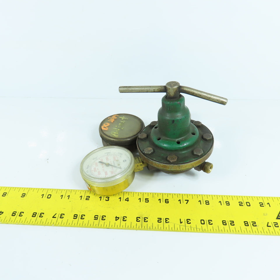 Smith H1530A-580 Oxygen & Acetylene Compressed Gas Pressure Regulator 3000PSI