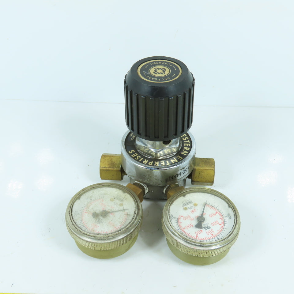 Western SG-450-MAN Oxygen & Acetylene Compressed Gas Pressure Regulator 3000PSI