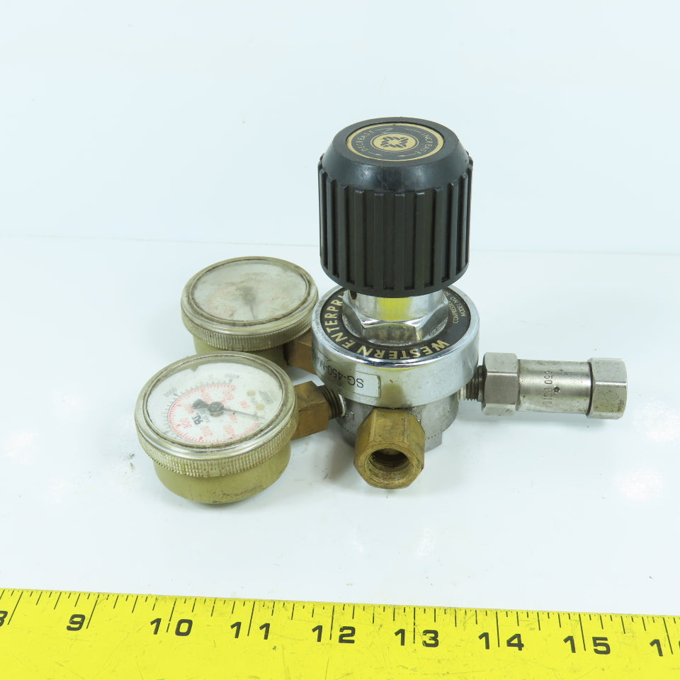 Western SG-450-MAN Oxygen & Acetylene Compressed Gas Pressure Regulator 3000PSI
