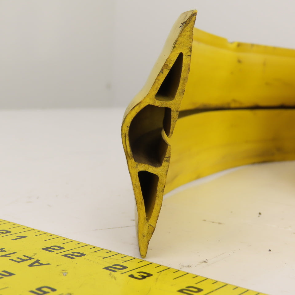 Wiremold 1400 Single Channel Yellow Non-Metallic Flex Wire Raceway 25' Long