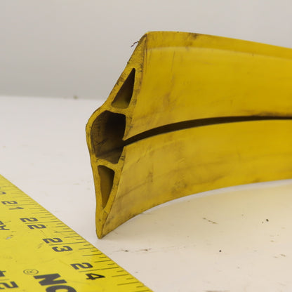 Wiremold 1400 Single Channel Yellow Non-Metallic Flex Wire Raceway 25' Long