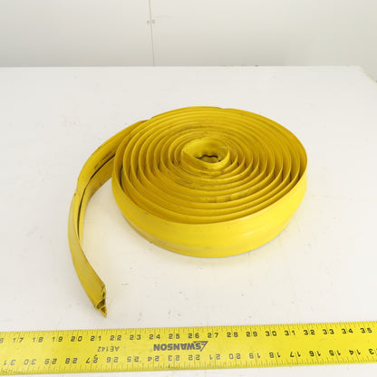 Wiremold 1400 Single Channel Yellow Non-Metallic Flex Wire Raceway 25' Long
