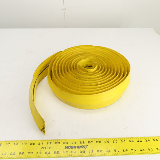 Wiremold 1400 Single Channel Yellow Non-Metallic Flex Wire Raceway 25' Long
