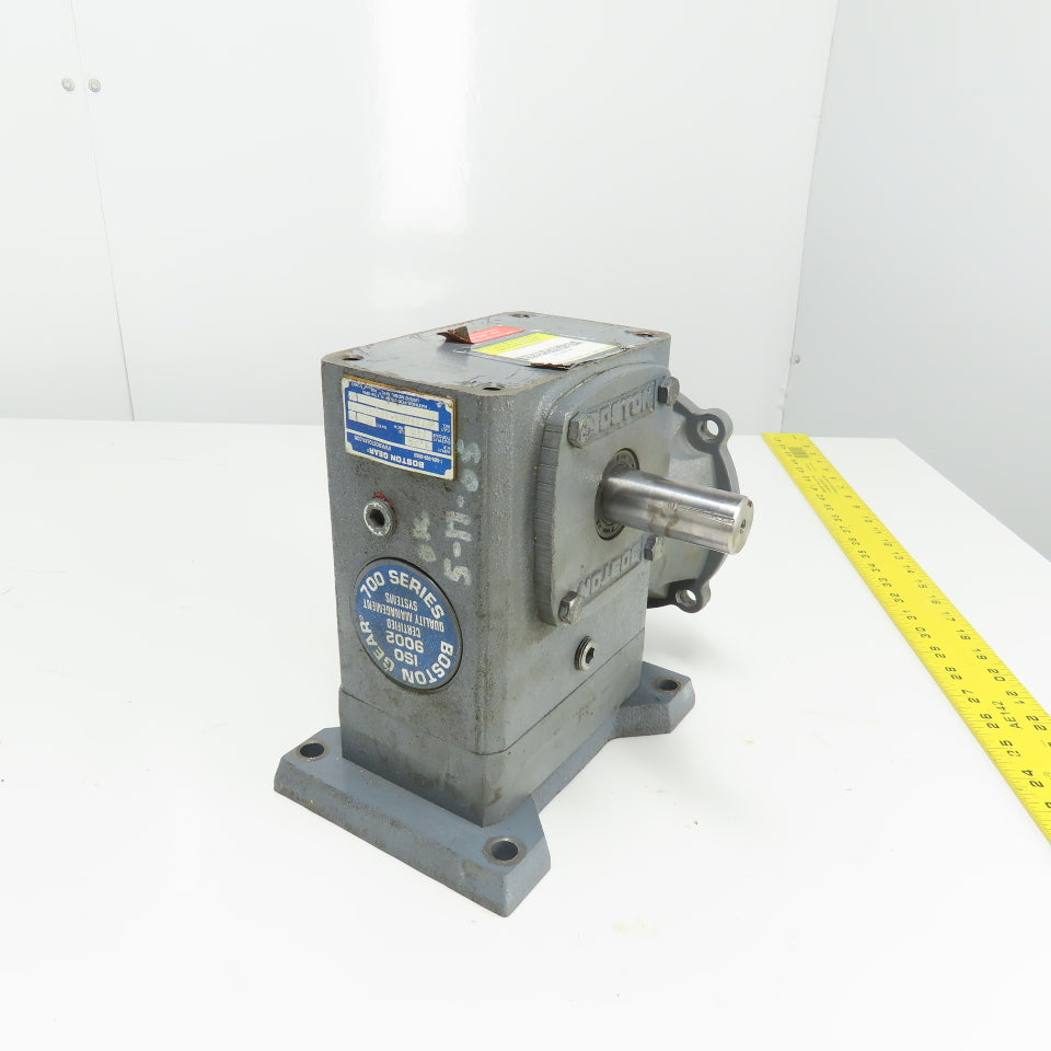 Boston Gear F721BRB-25S-B5-J3 25:1 Ratio Gear Reducer 1.03HP 748 In-Lb Torque