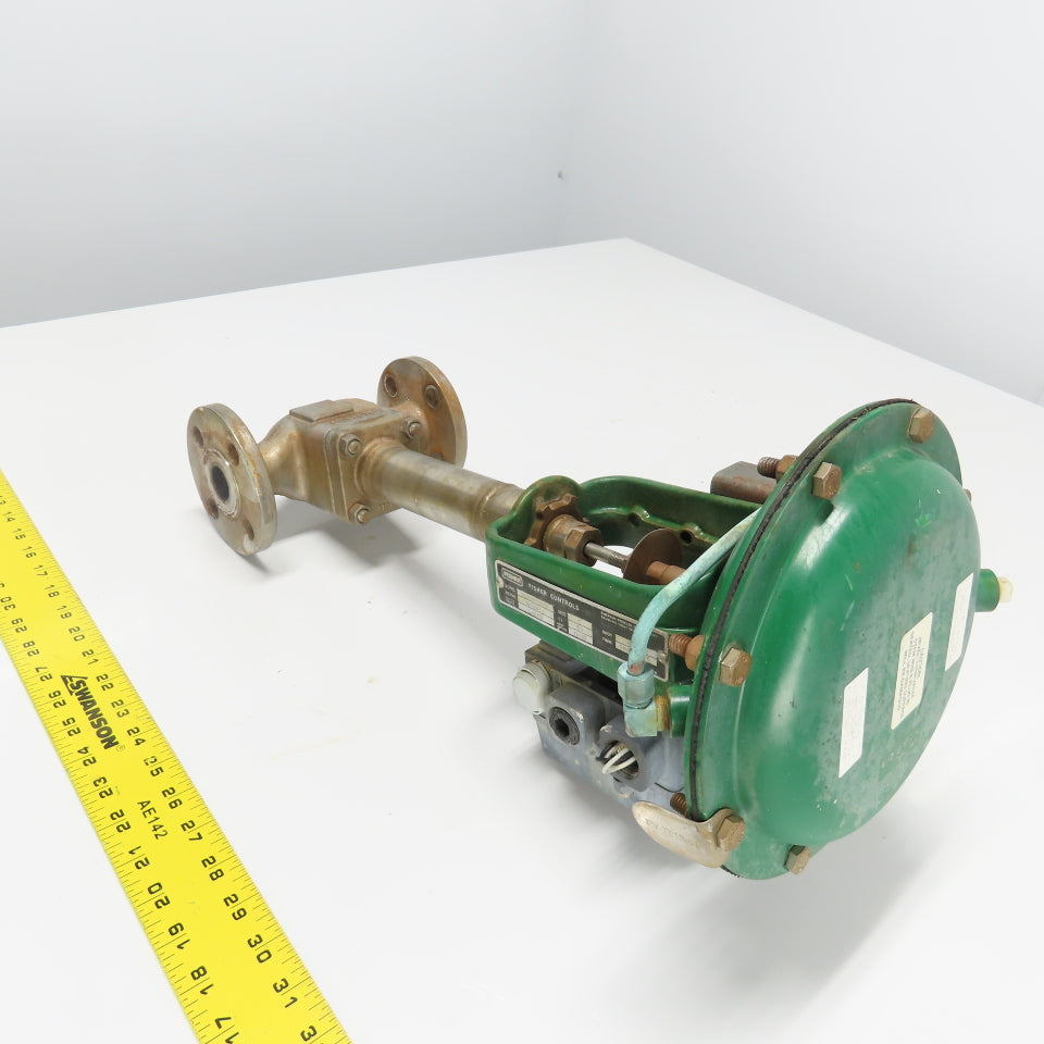 Fisher 32.24577SVFEB 1" Diaphragm Control Valve 5-15PSI Cv 8.5 CF3M