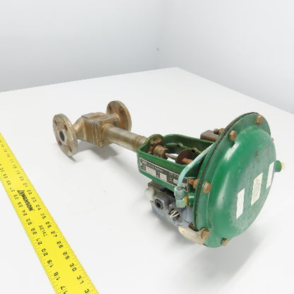 Fisher 32.24577SVFEB 1" Diaphragm Control Valve 5-15PSI Cv 8.5 CF3M